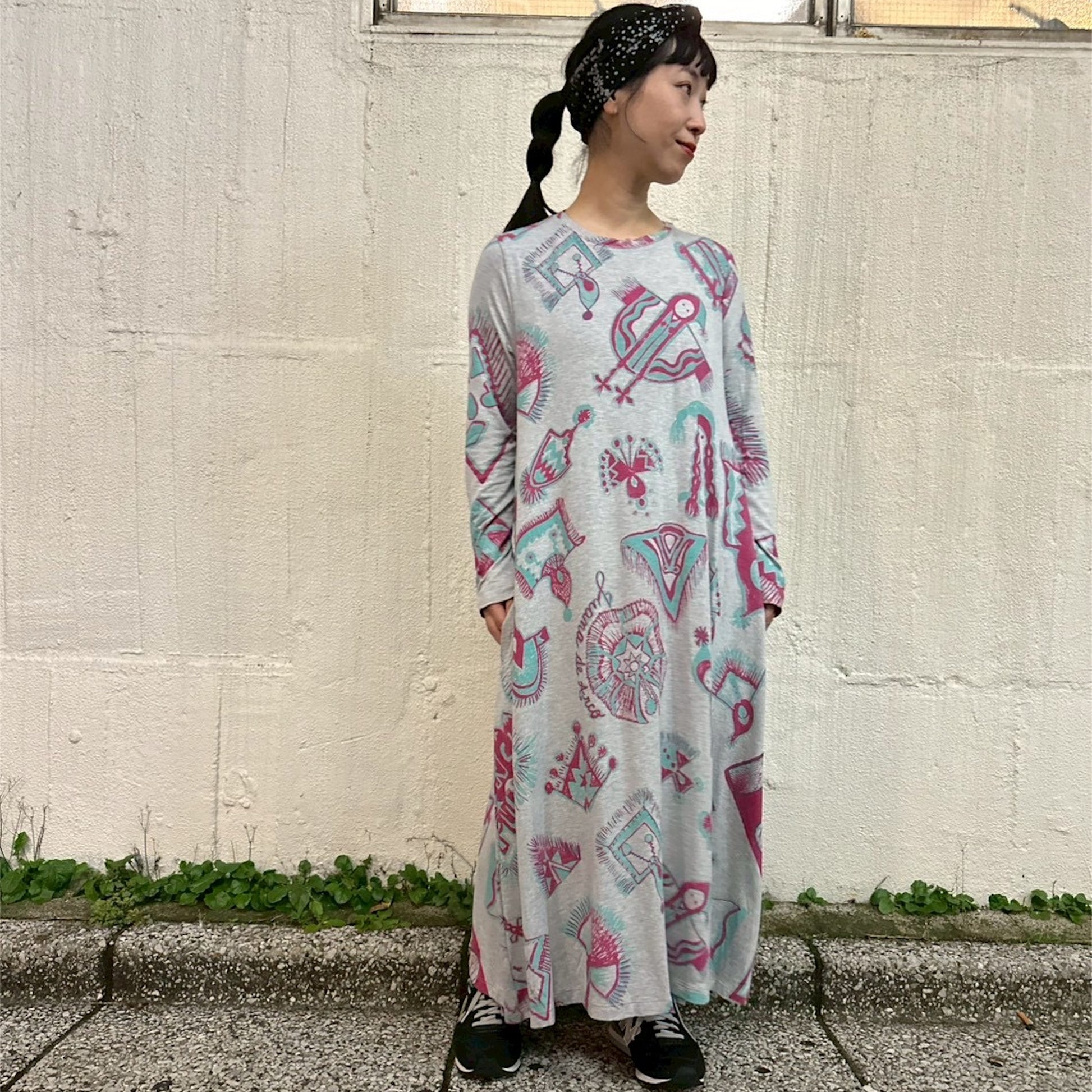 【Juana de Arco】長袖ワンピース  25_8