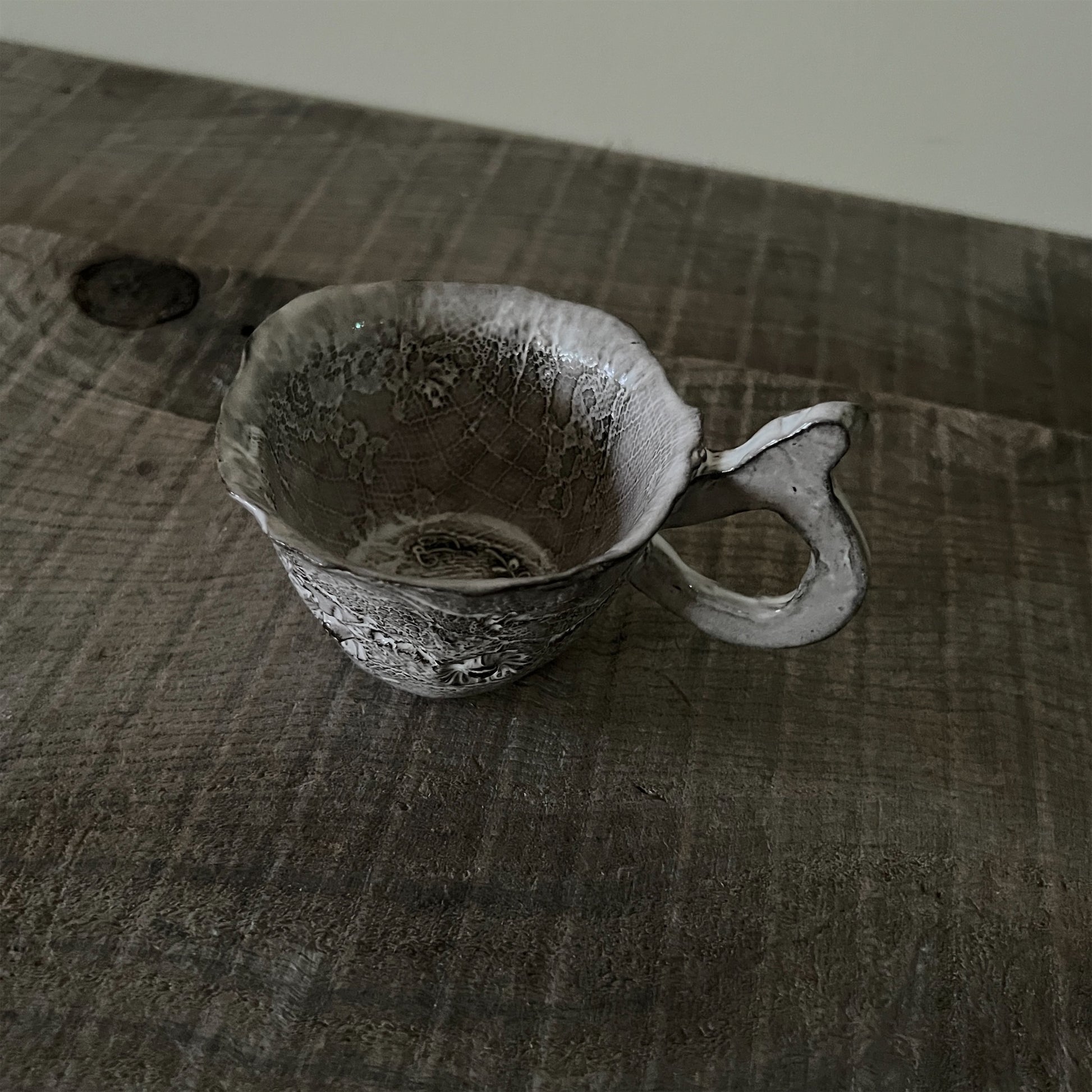 【 Valerie Casado】ティーカップ C-Tasse a The_Noir-7