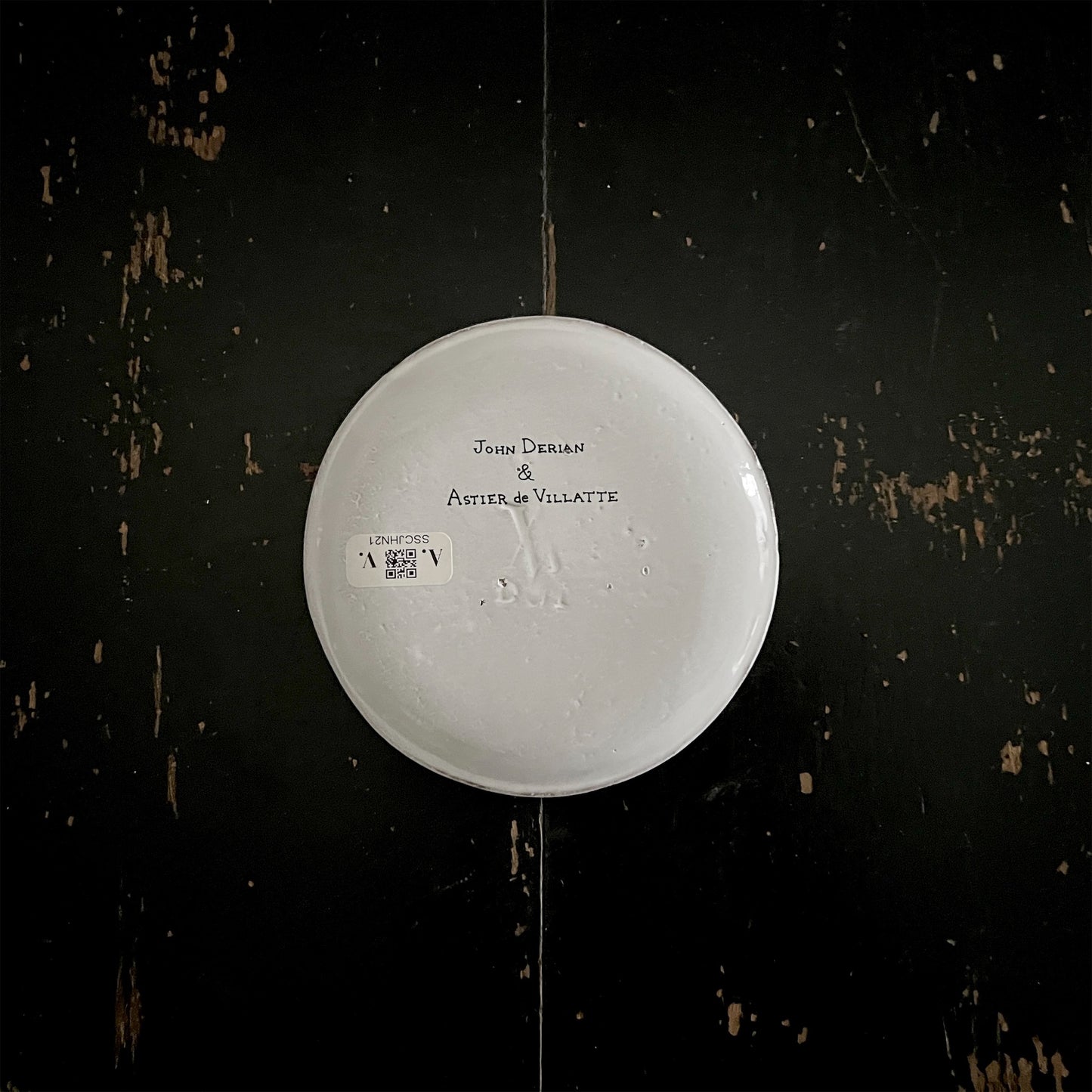 【Astier de Villatte】Line Heart Soucer