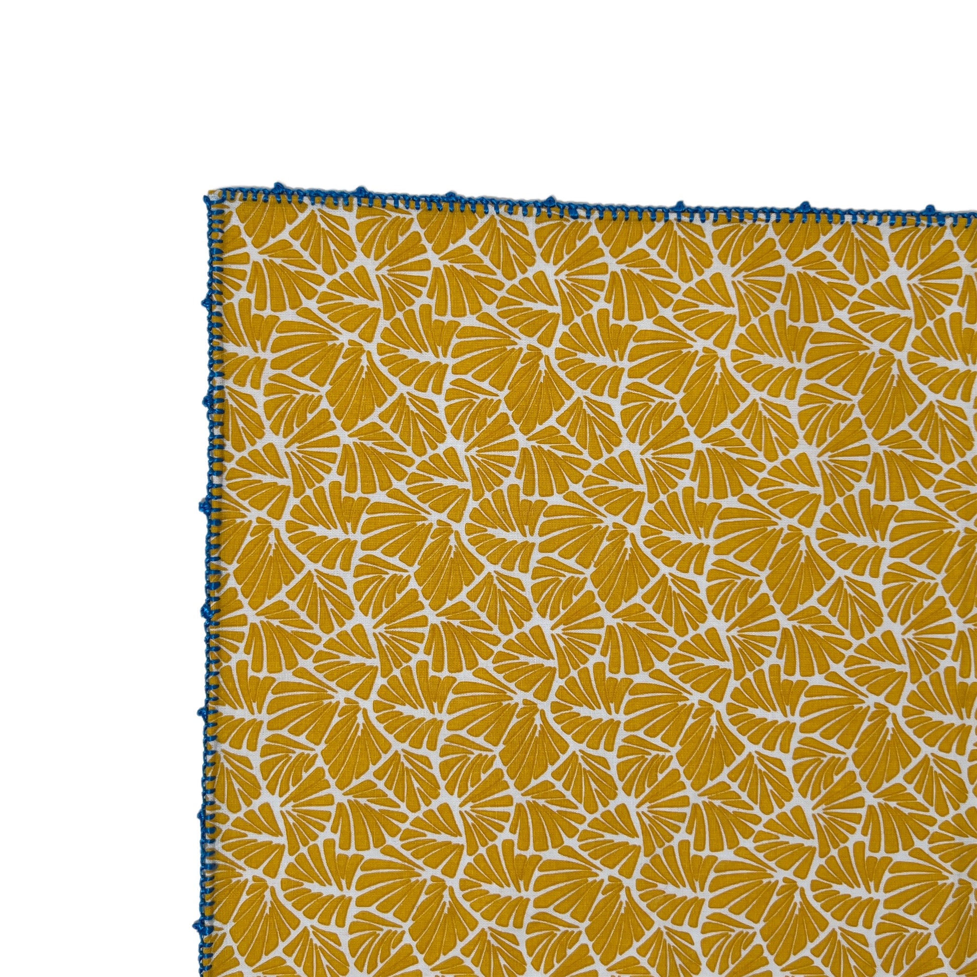 【Leo Atlante】刺繍パッチワークランチョンマット gold
