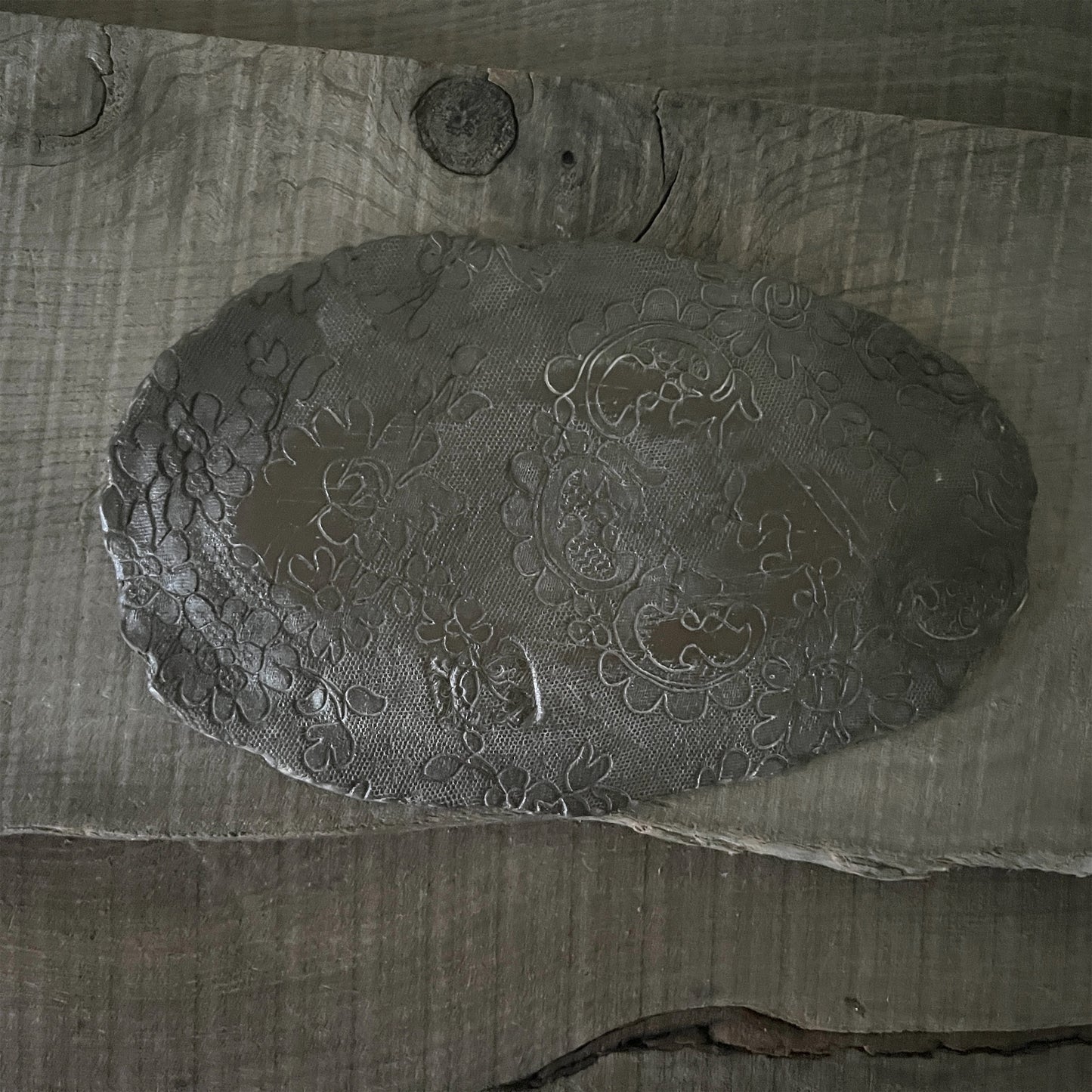 【 Valerie Casado】プレートL Fish Plates_Noir-2