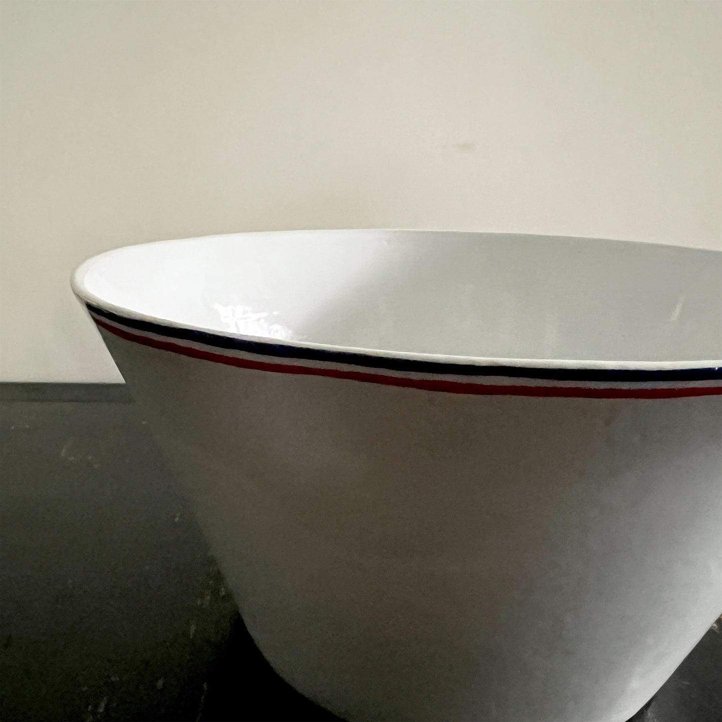 【Astier de Villatte】Large Tricolore Salad Bowl