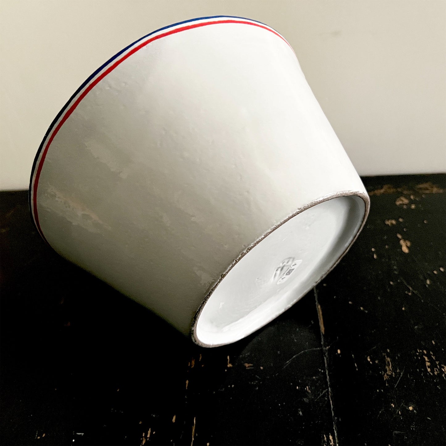 【Astier de Villatte】Large Tricolore Salad Bowl