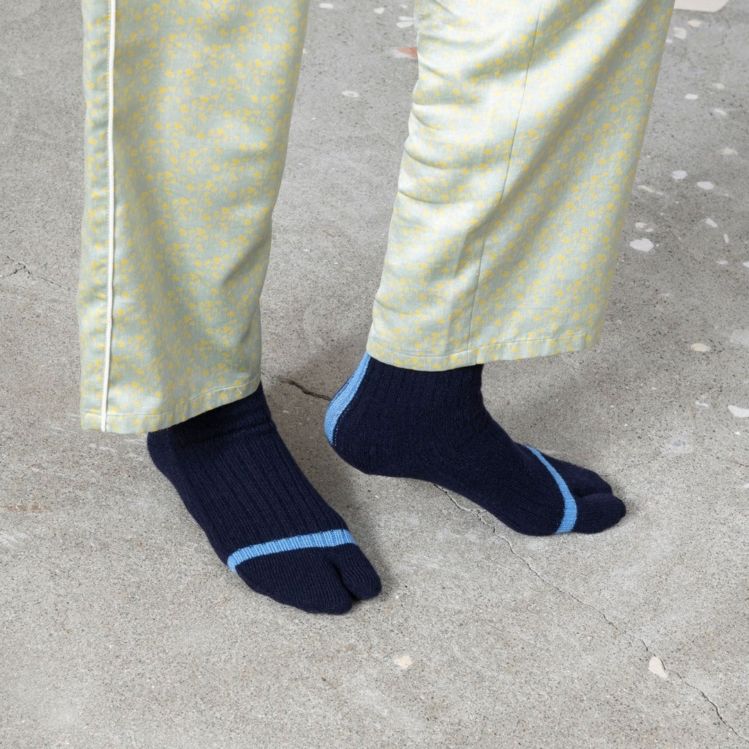 【TRICOTE】RIB-STRIPE SOCKS
