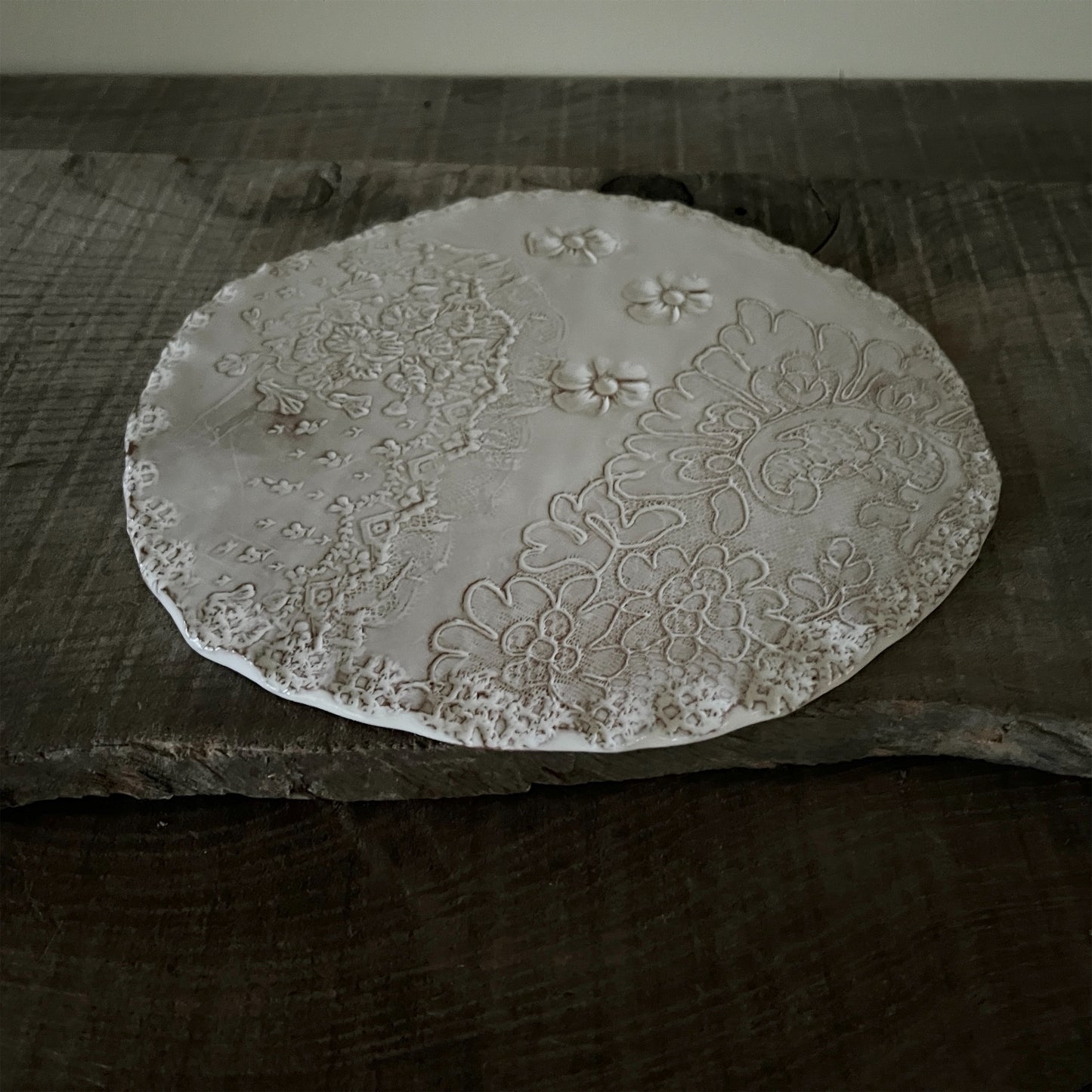【 Valerie Casado】トレー Tray_flat plate_Rouge-1