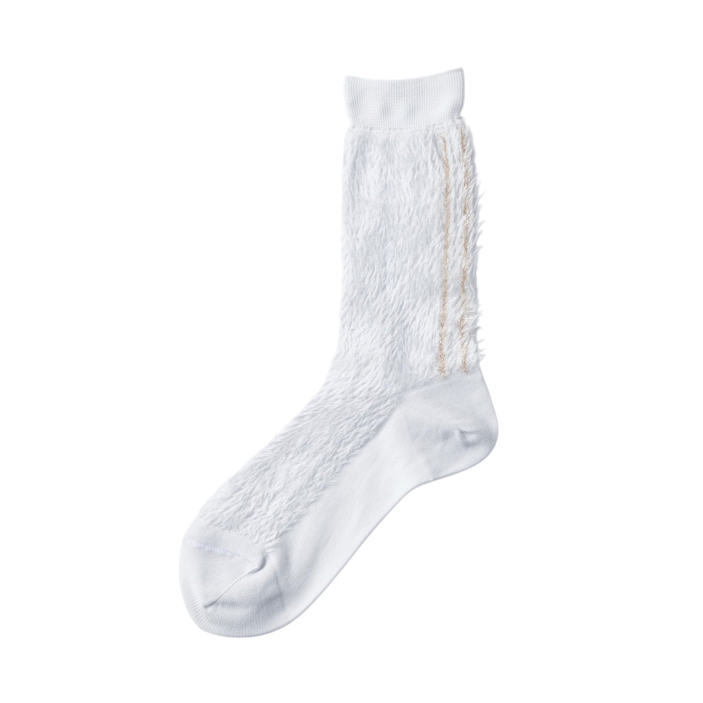 【TRICOTE】GLITTER LINE FUR SOCKS