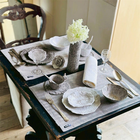 【Valerie Casado】大皿 黒 m-10