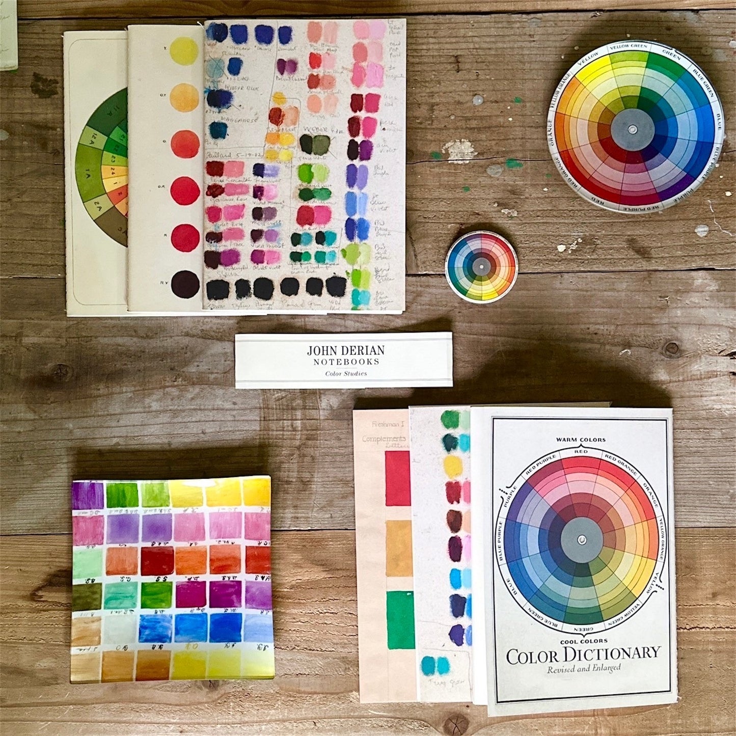 【JOHN DERIAN】COLOR STUDIES NOTEBOOK SET
