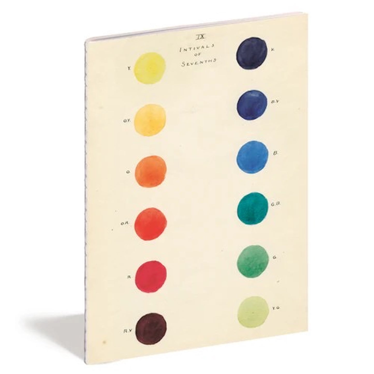 【JOHN DERIAN】COLOR STUDIES NOTEBOOK SET