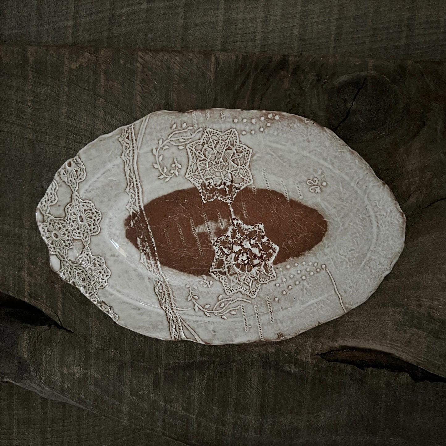 【Valerie Casado】プレートPlateau Service (fish plate)_Rouge-4