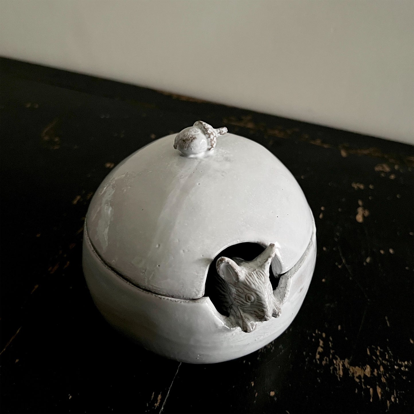 【Astier de Villatte】Serena Sugar Bowl