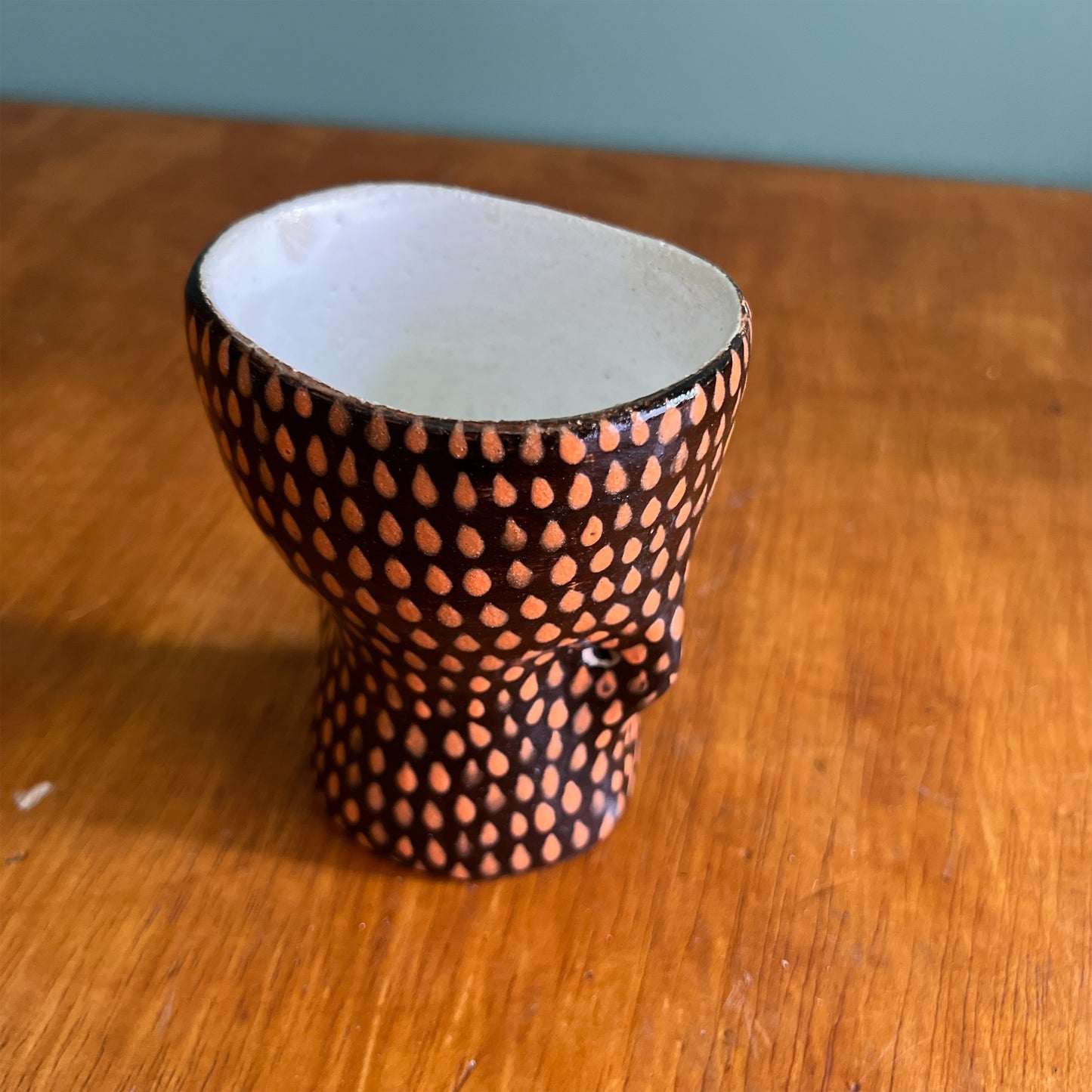 【マルト・デムランセレクト】オレンジドロップの花器