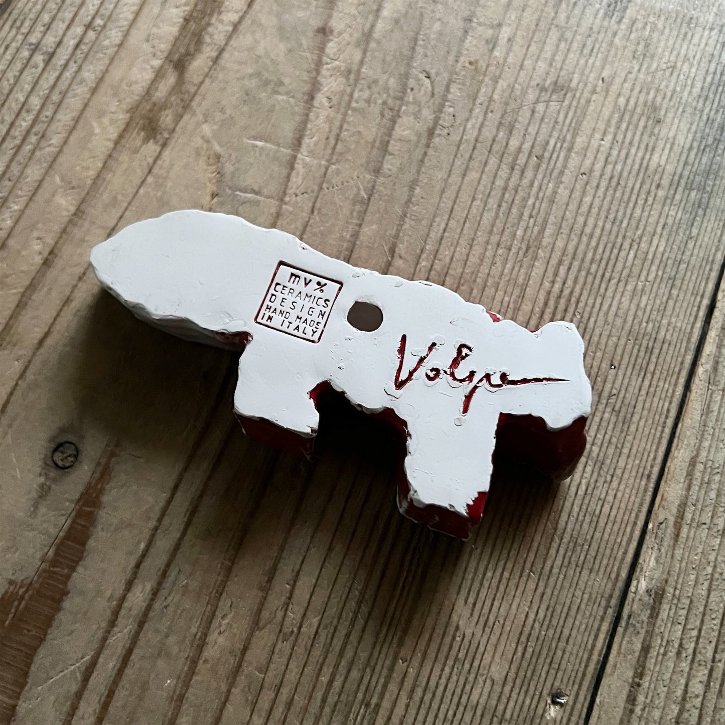 【MV% ceramics design】RED FOX