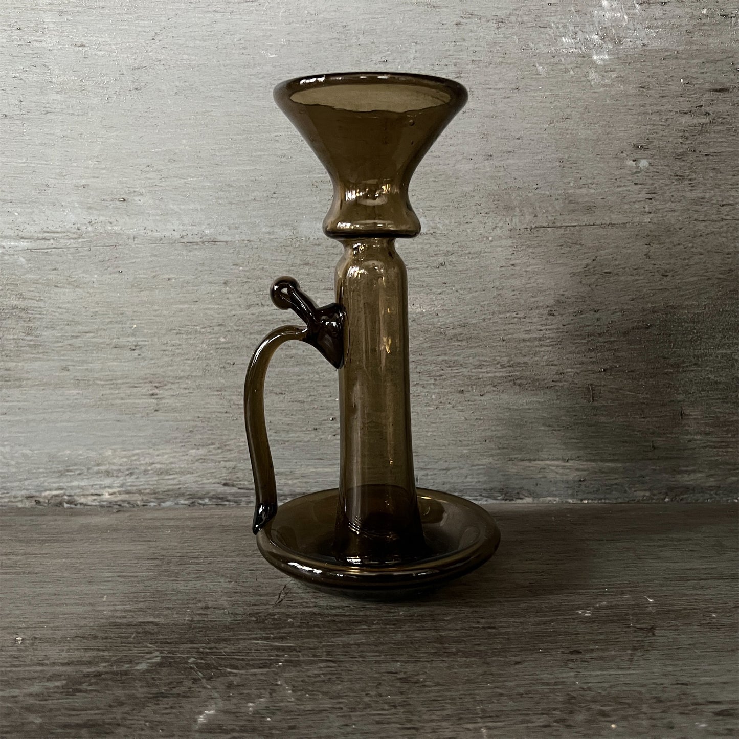 【La Soufflerie】キャンドルスタンド Porta Candele With Handle Fume