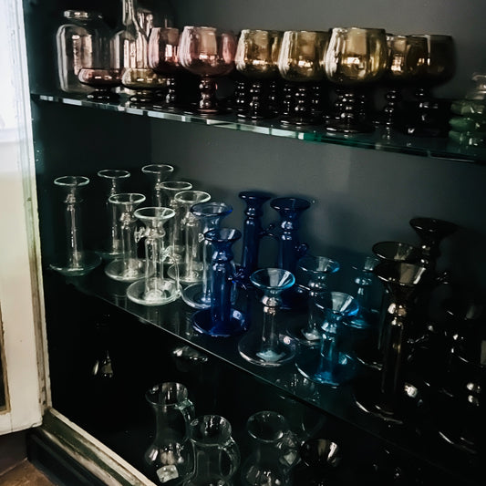 【La Soufflerie】グラス Lyonnais Quinquet Fume