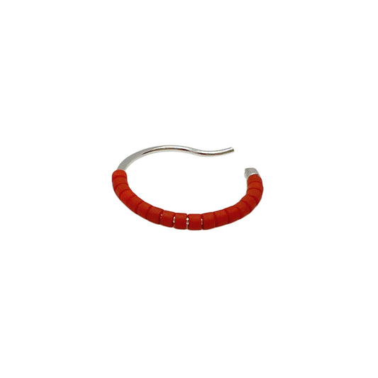 【helena rohner】mini miyuki silver hooks