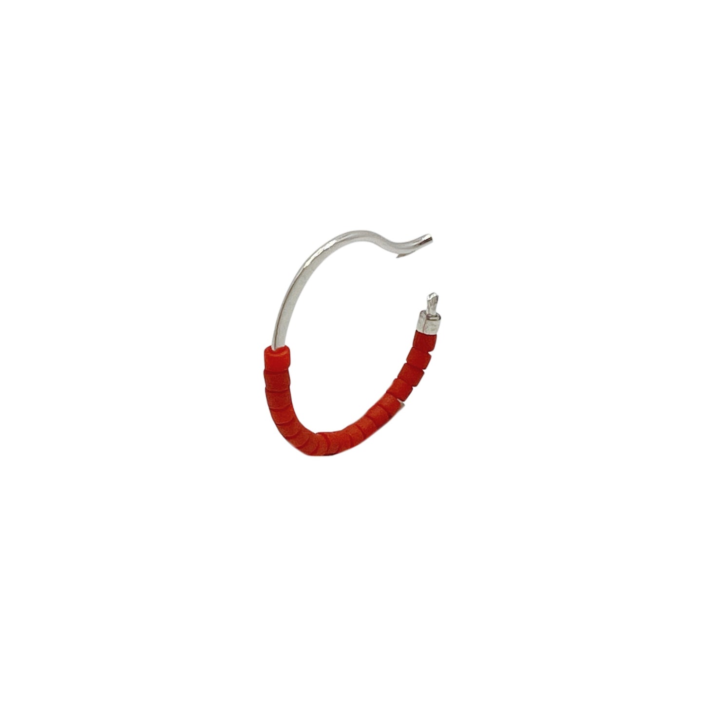 【helena rohner】mini miyuki silver hooks