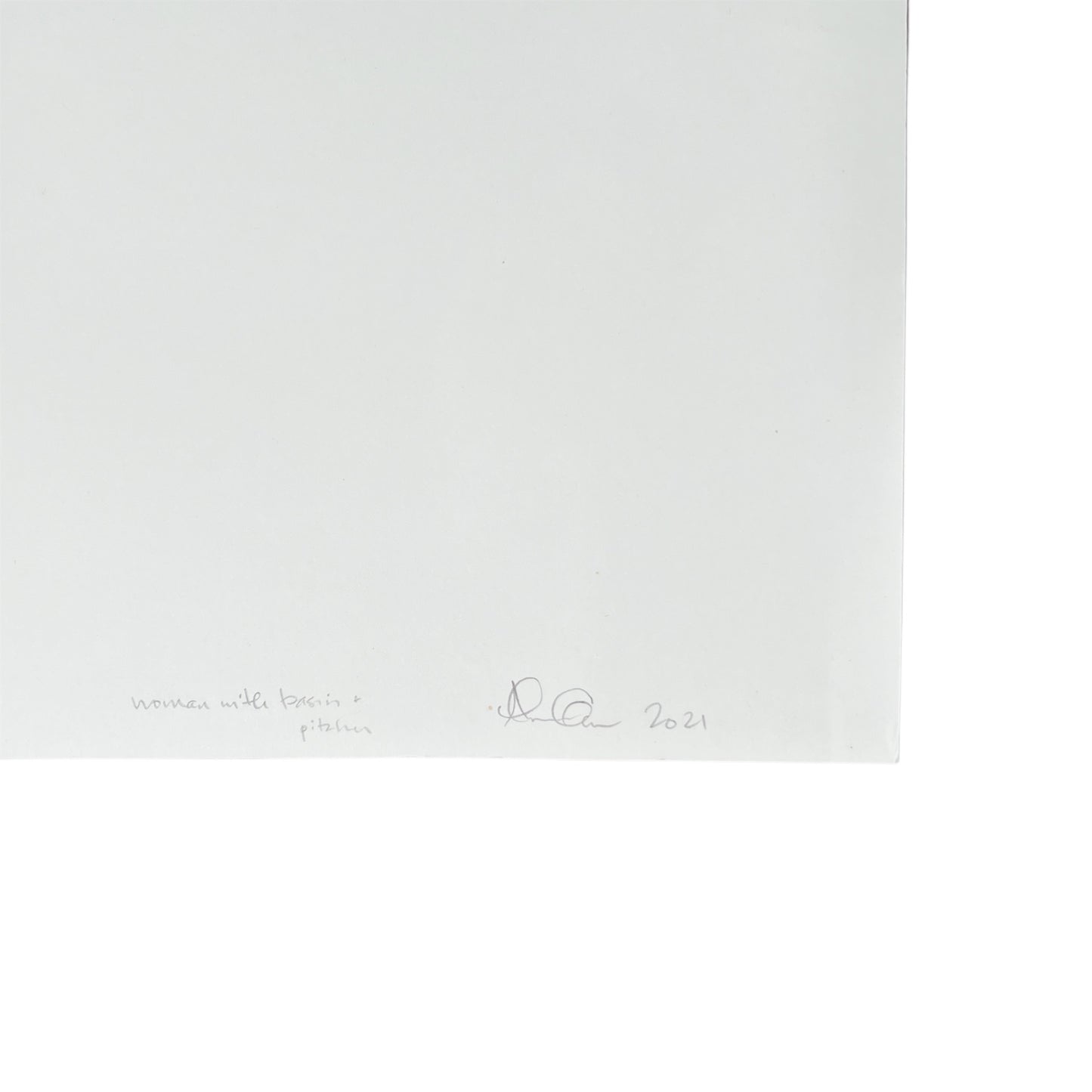 【Alison Owen】Woman with basin and pitcher_Collage