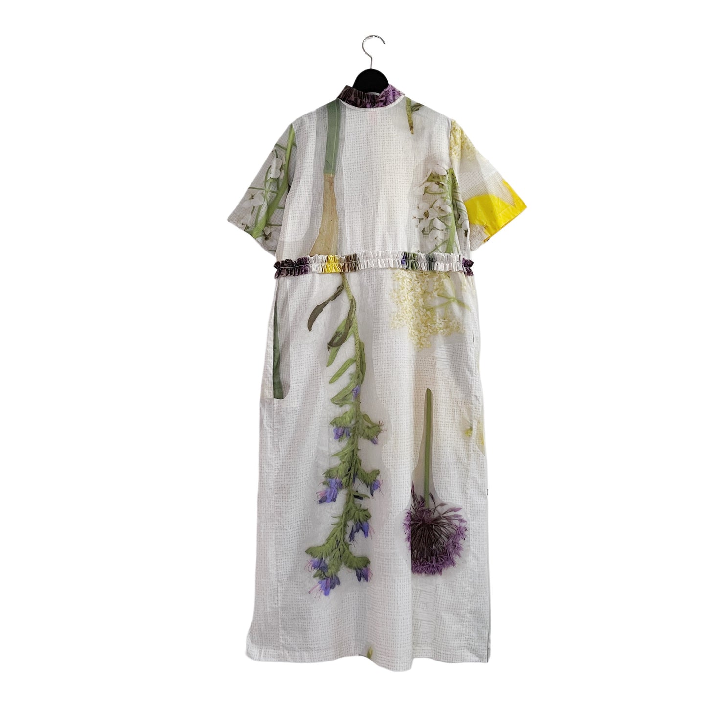【Colomba Leddi】DRESS_MUSLIN_wildflower collage