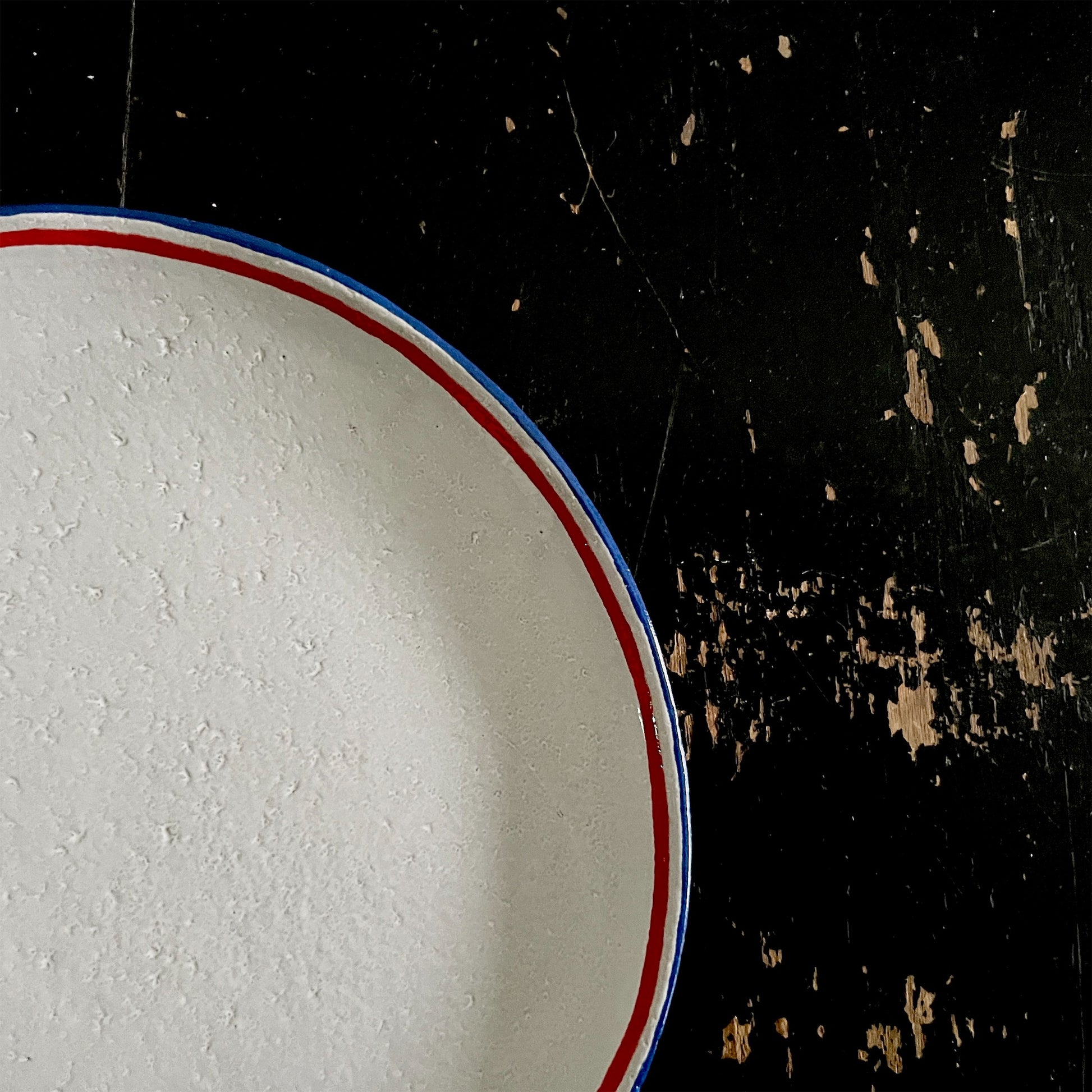 【Astier de Villatte】Tricolore Side Plate