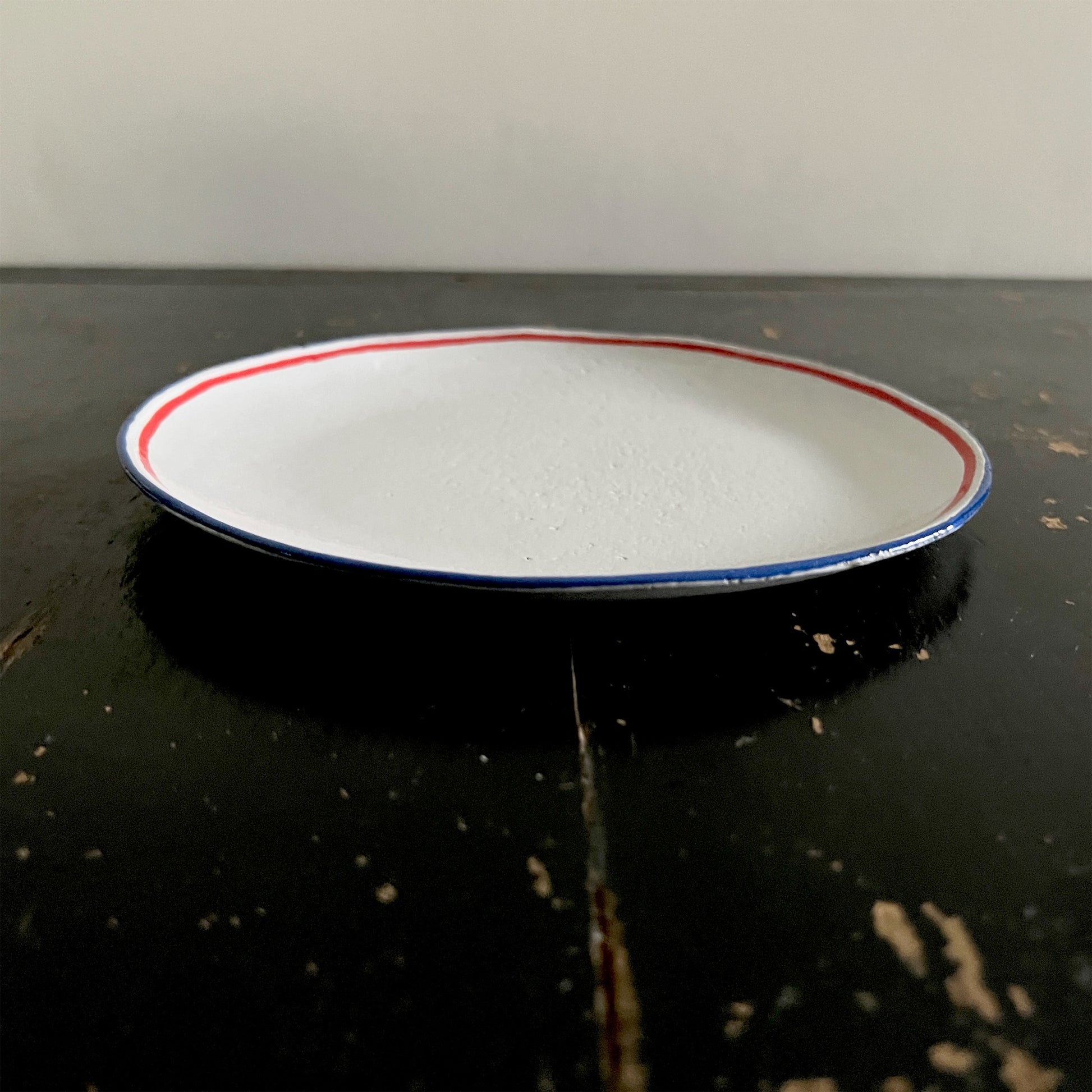 【Astier de Villatte】Tricolore Side Plate