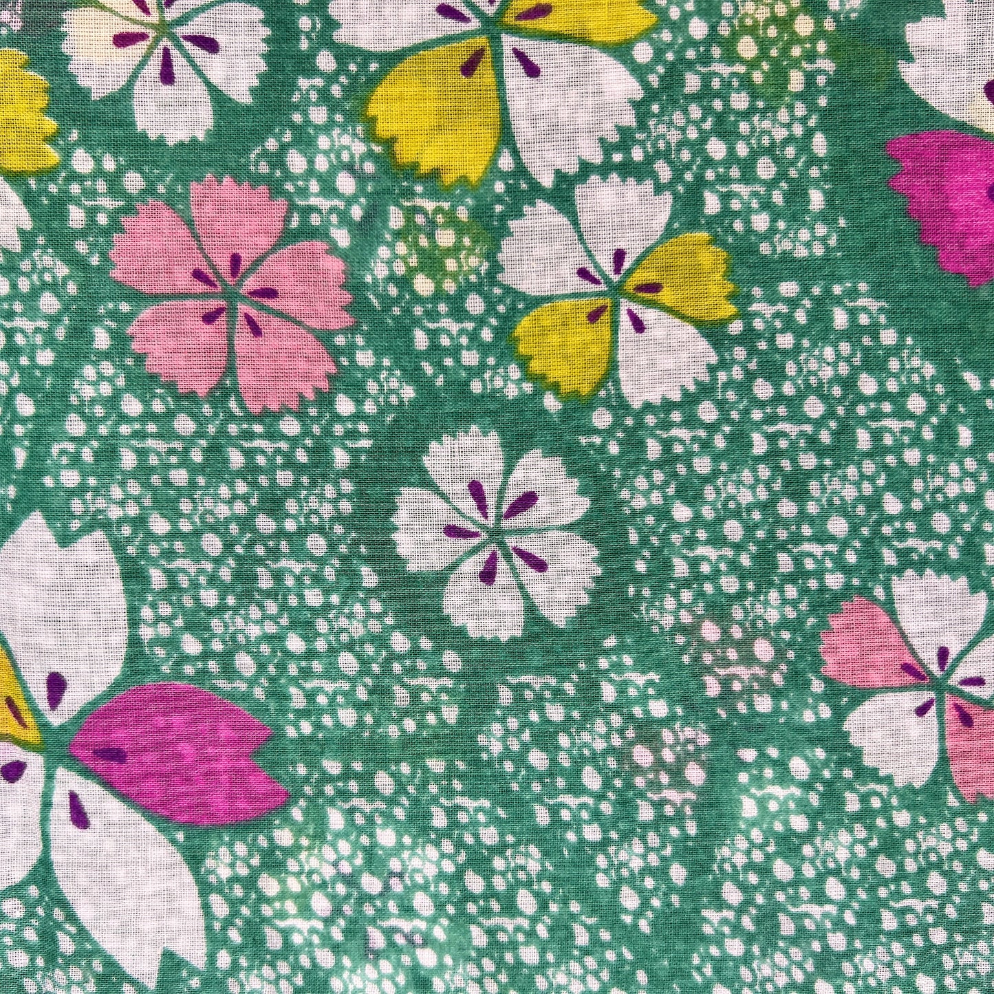 【Les Touristes】コットンカーテン KOBE GREEN マルト・デムラン セレクト