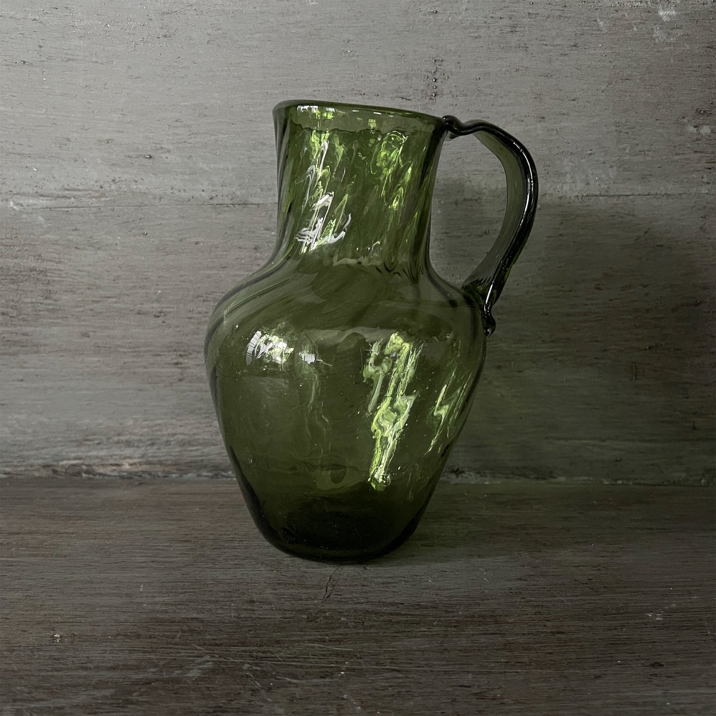 【La Soufflerie】フラワーベース Urceus Vert Fume