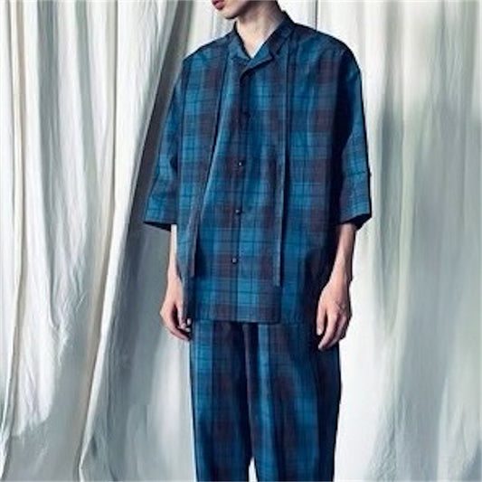 【ohta】check shirts st-110c