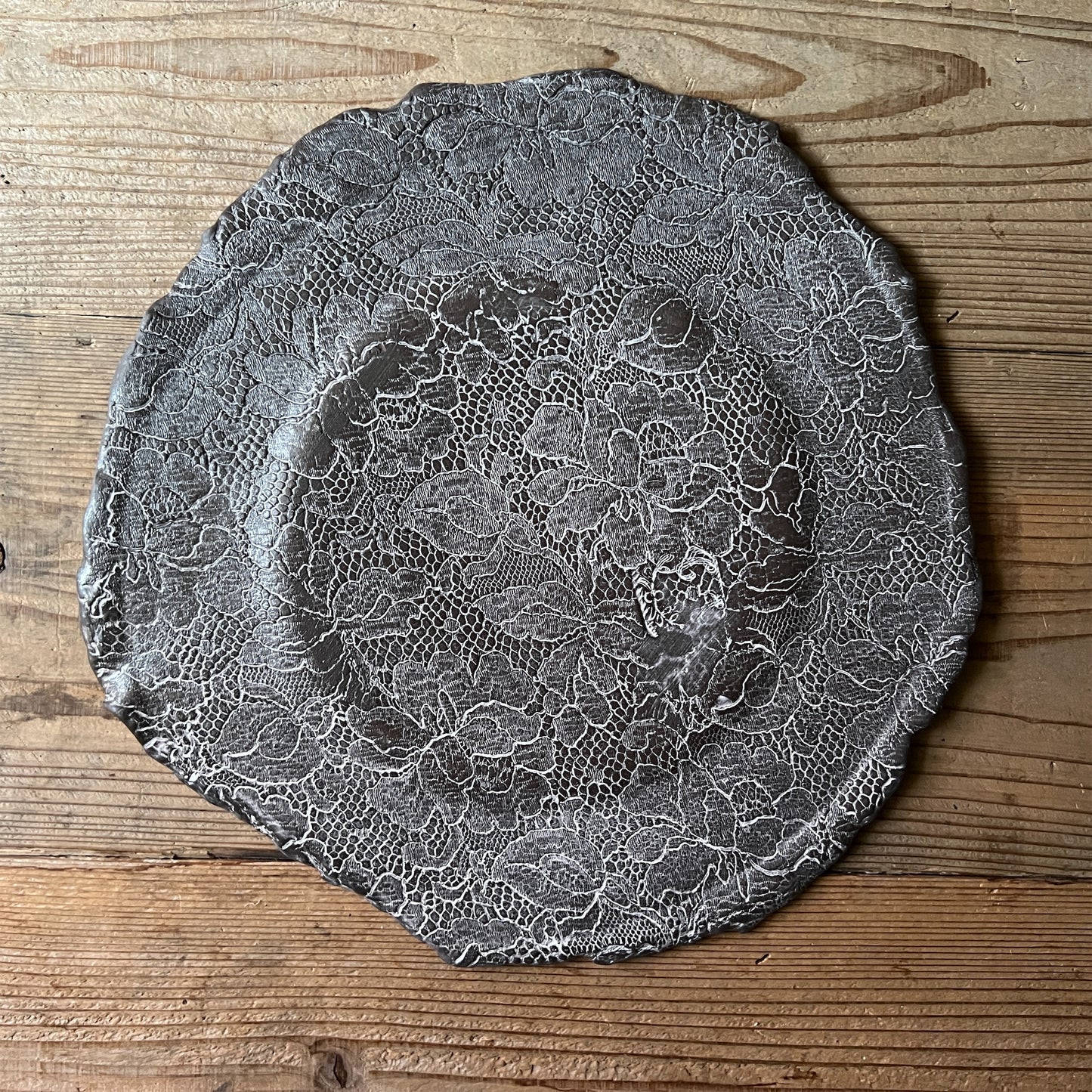 【Valerie Casado】大皿 黒 m-36