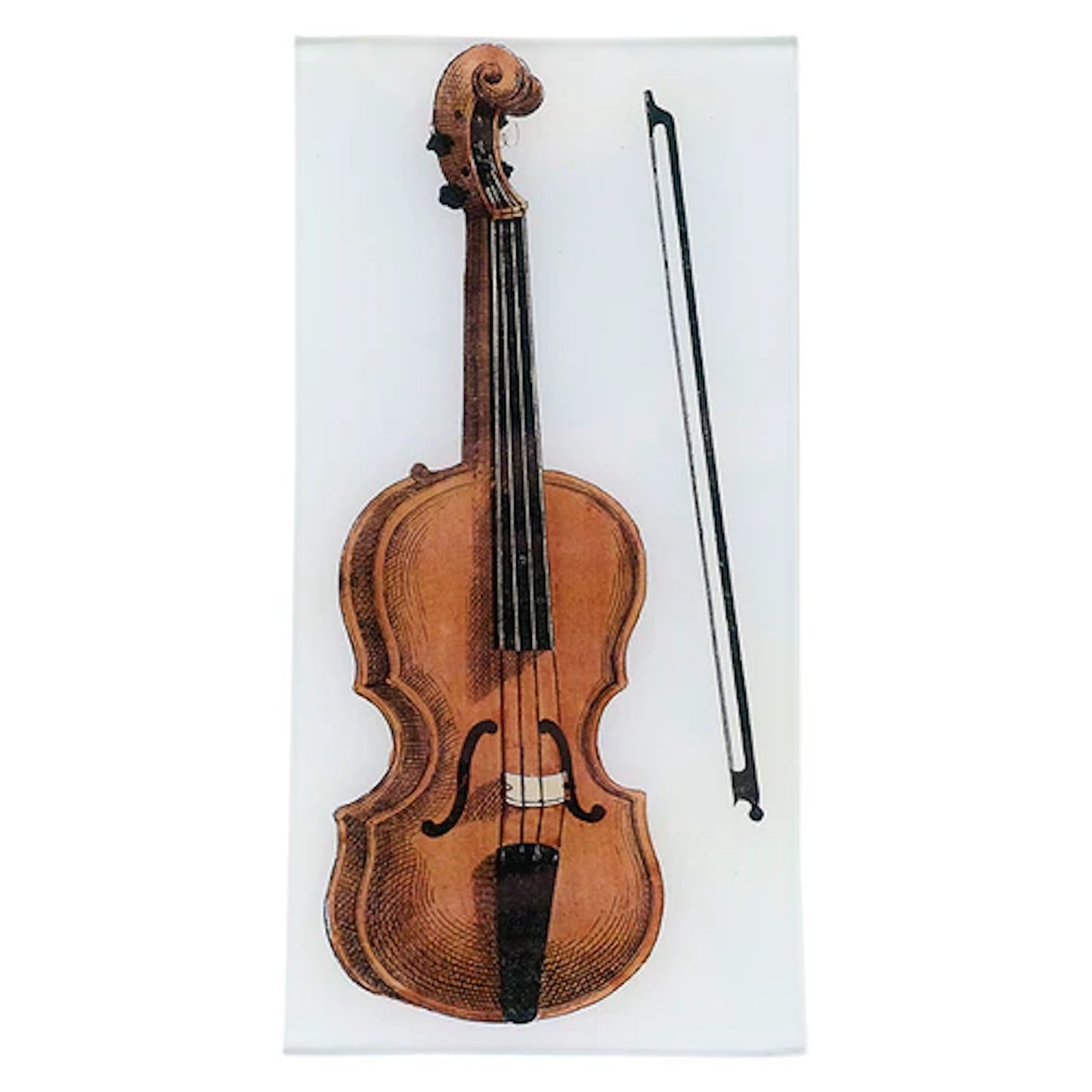 【JOHN DERIAN】デコパージュプレート Violin_Pencil Tray