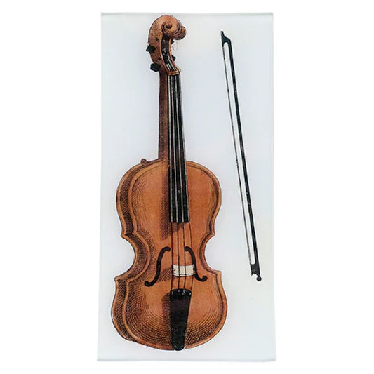 【JOHN DERIAN】デコパージュプレート Violin_Pencil Tray