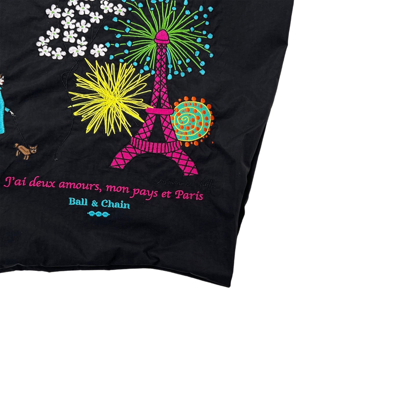 【Marianne Batlle】Ball & Chain×Marianne Batlle The Eiffel Tower M&B-01M BL