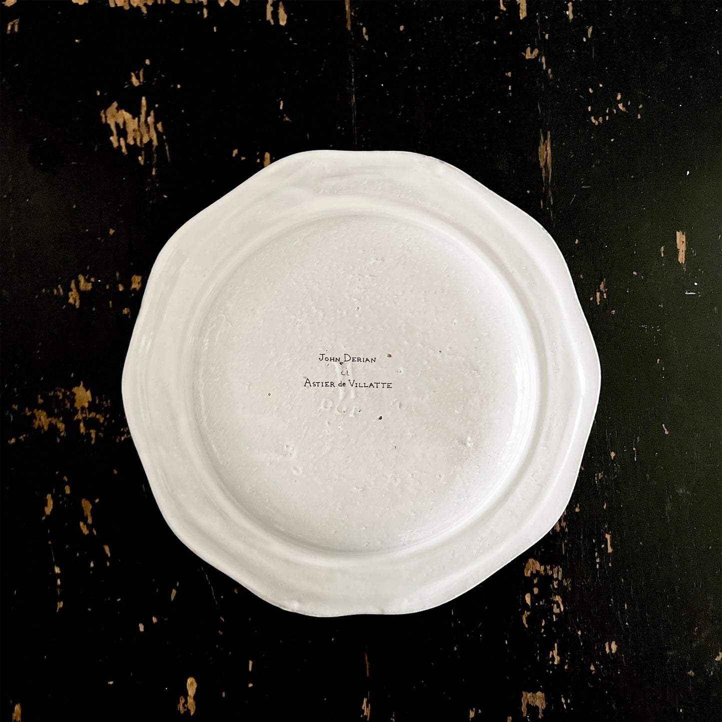 【Astier de Villatte】Artichoke Soup Plate