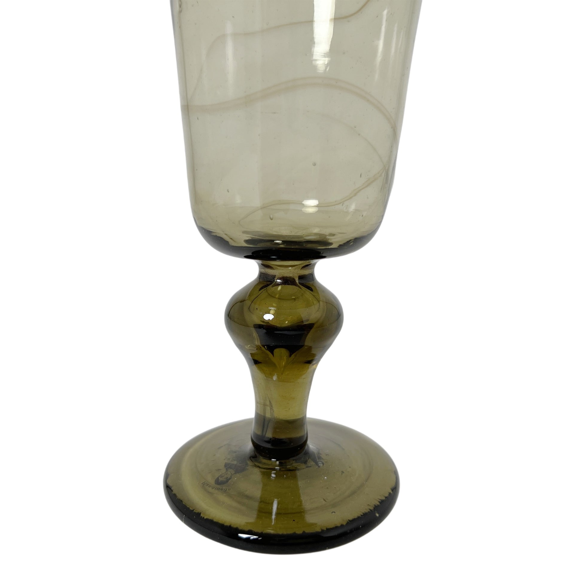 【La Soufflerie】グラスWhite Wine Glass Fume (Smoky)