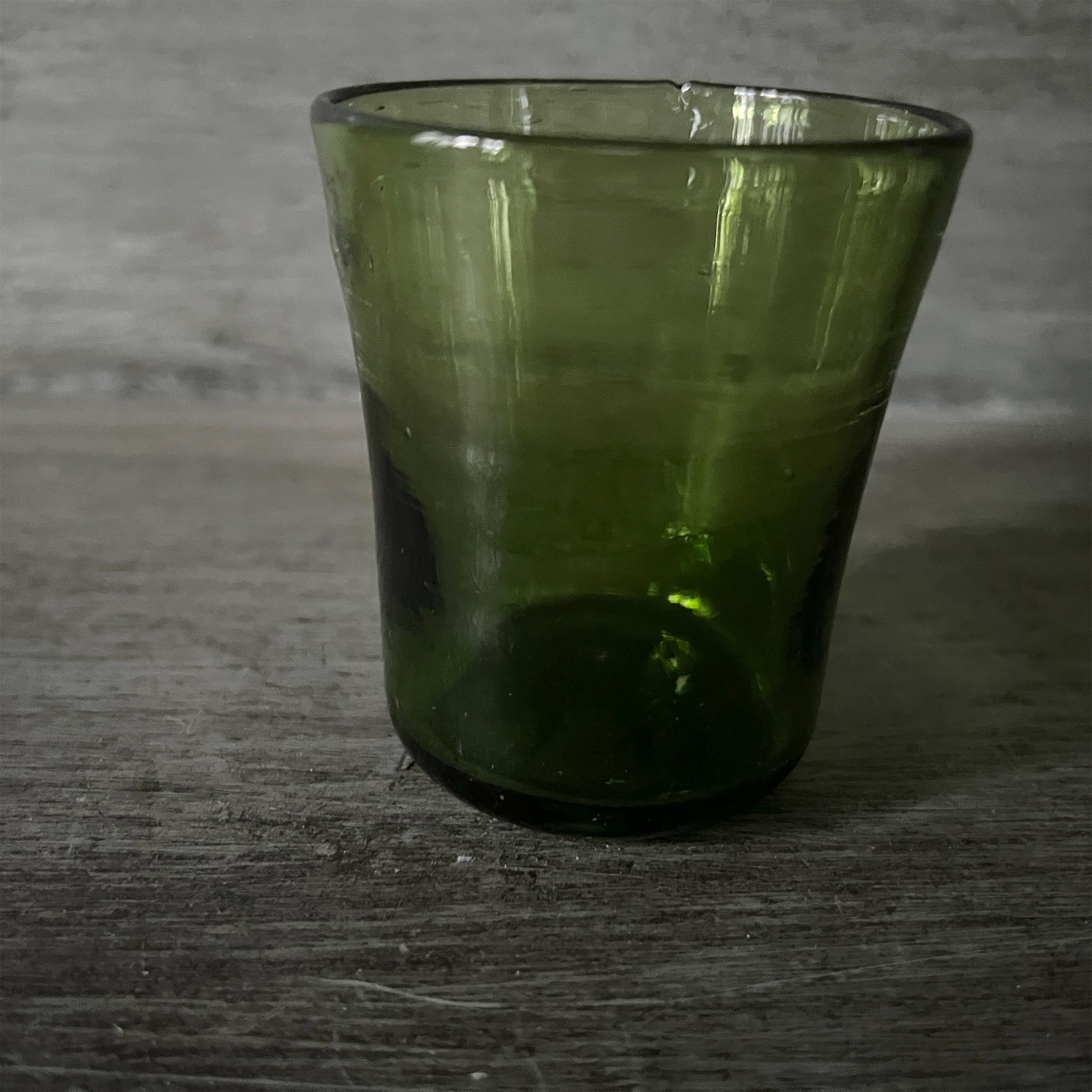 【La Soufflerie】グラス Lyonnais Quinquet Olive