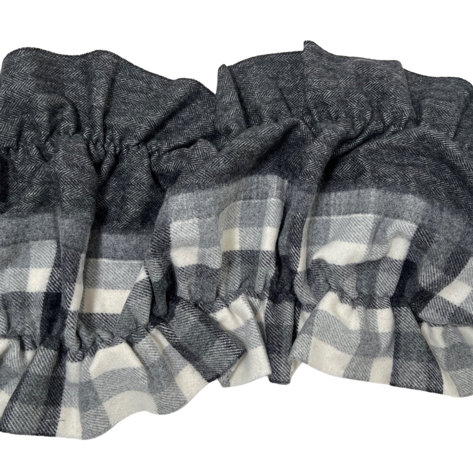 【Sayoko.M】cape shirring W02 charcoal