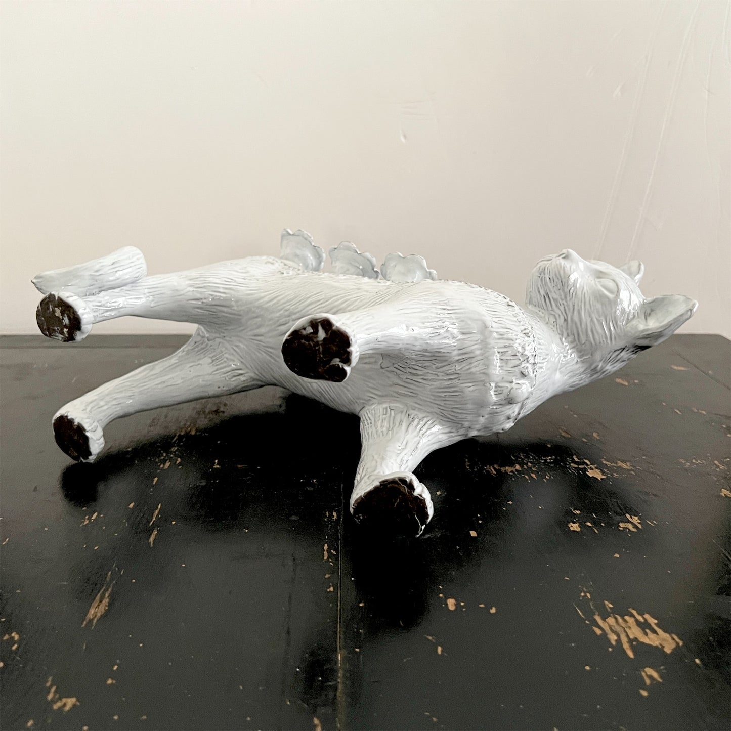 【Astier de Villatte】Cat Flower Holder - Right