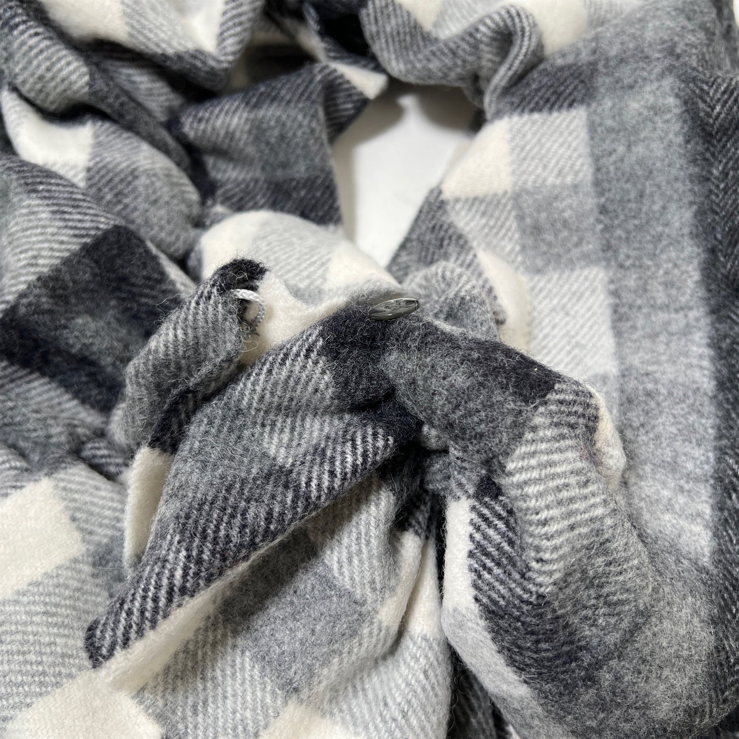 【Sayoko.M】cape shirring W02 charcoal