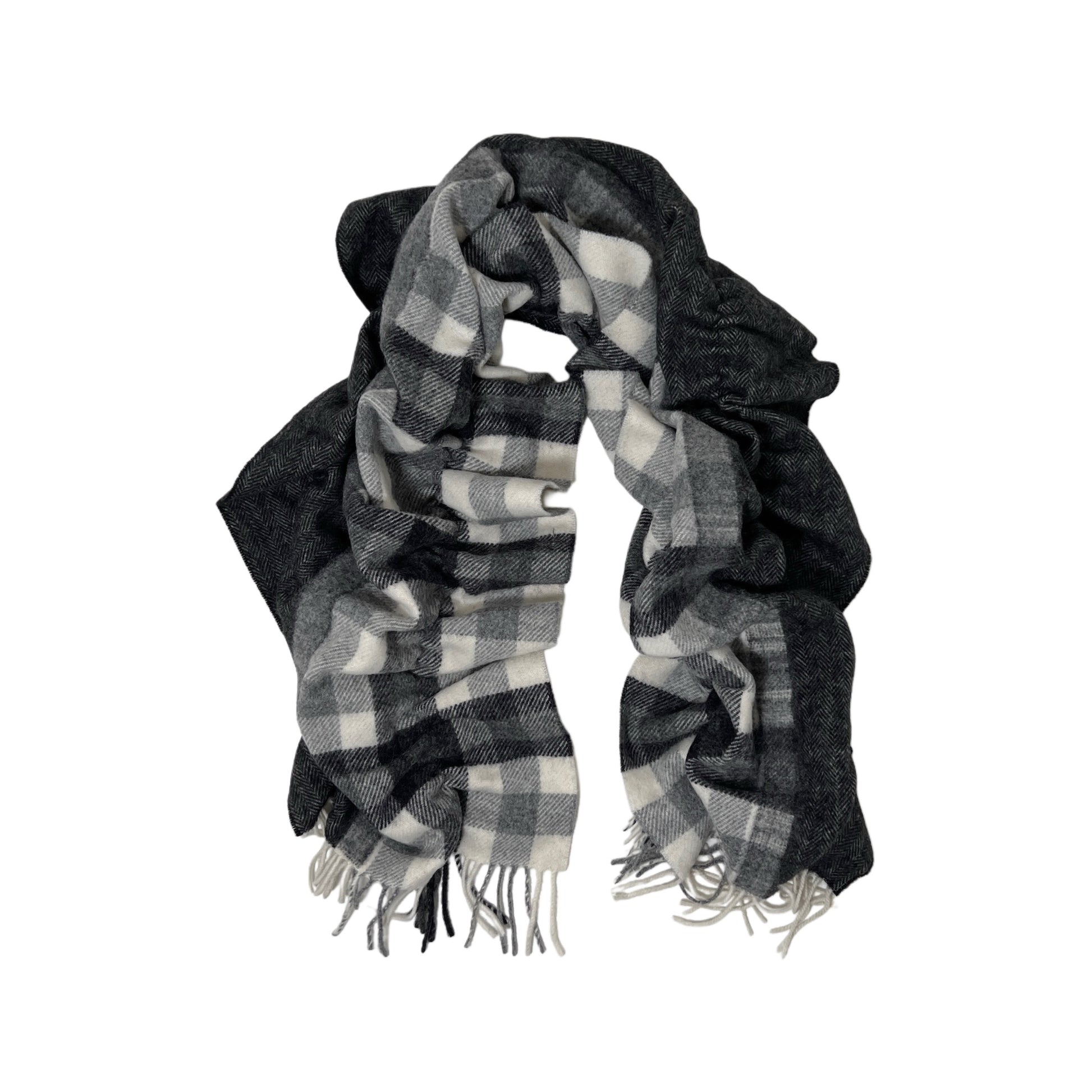【Sayoko.M】cape shirring W02 charcoal