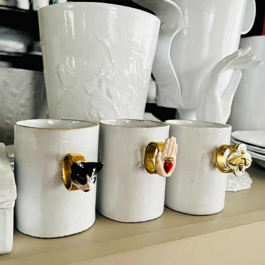 【Astier de Villatte】Bee Ring Mug
