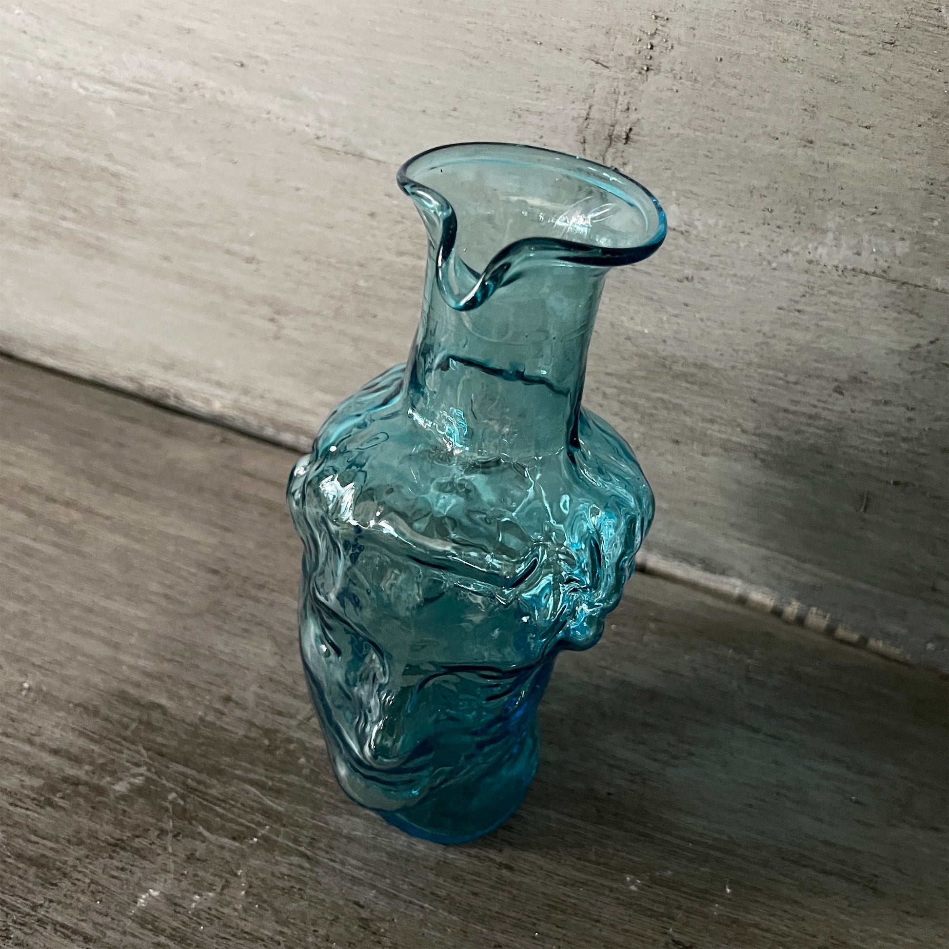 【La Soufflerie】フラワーベース Roma Avec Bec Turquoise