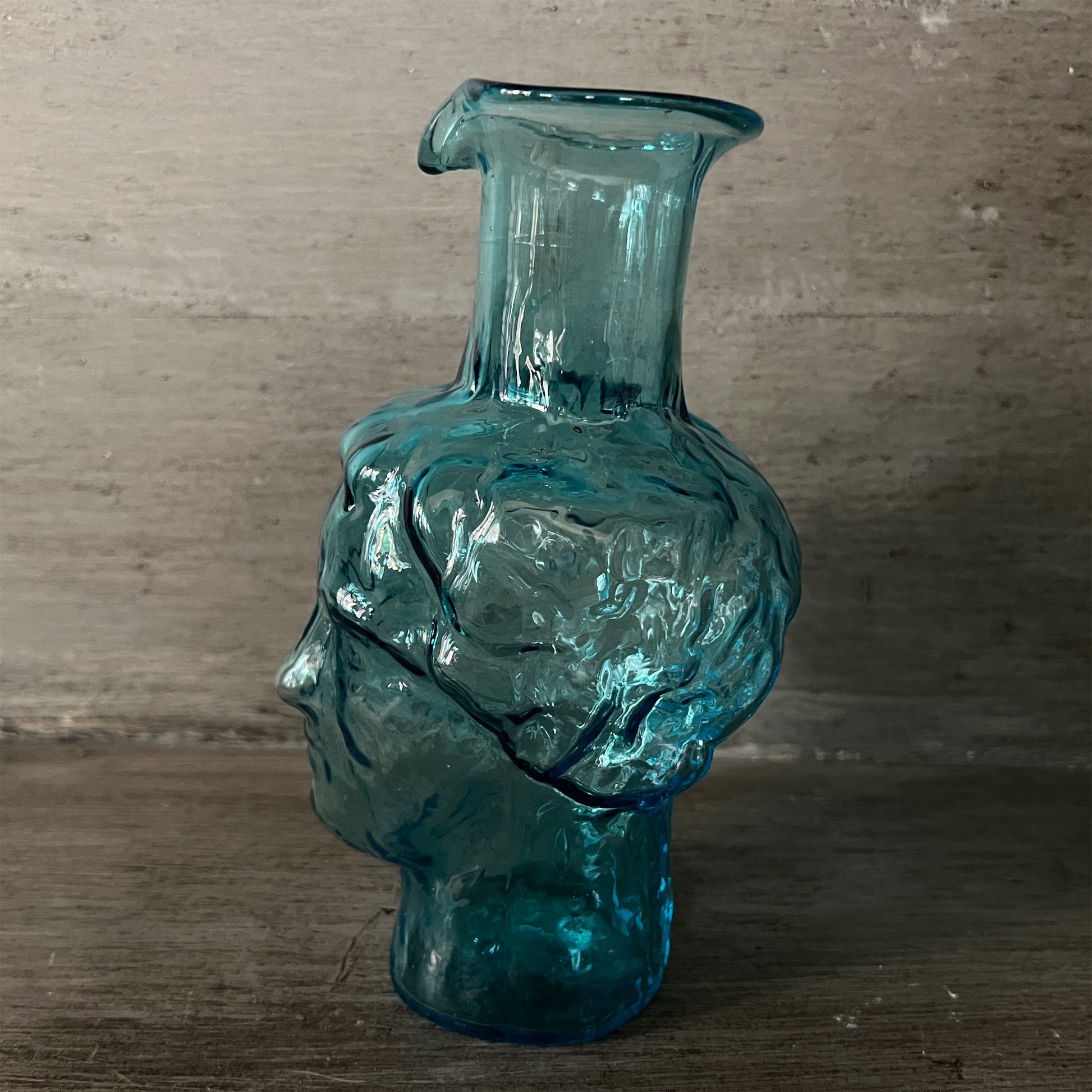 【La Soufflerie】フラワーベース Roma Avec Bec Turquoise