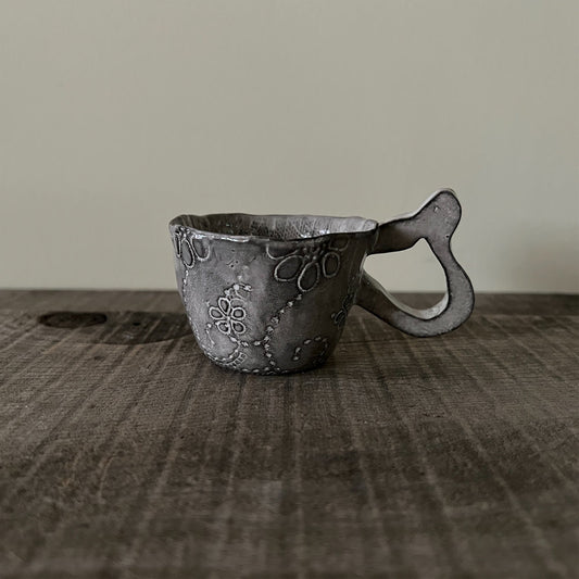 【 Valerie Casado】ティーカップ C-Tasse a The_Noir-5