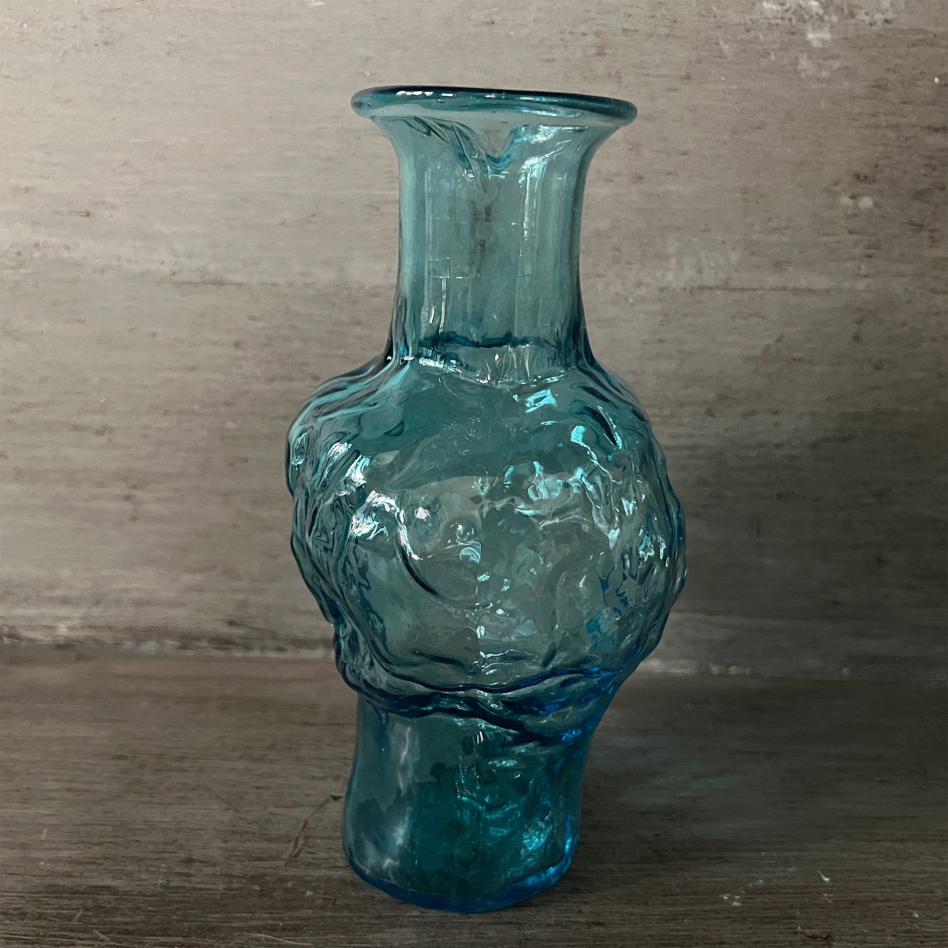 【La Soufflerie】フラワーベース Roma Avec Bec Turquoise