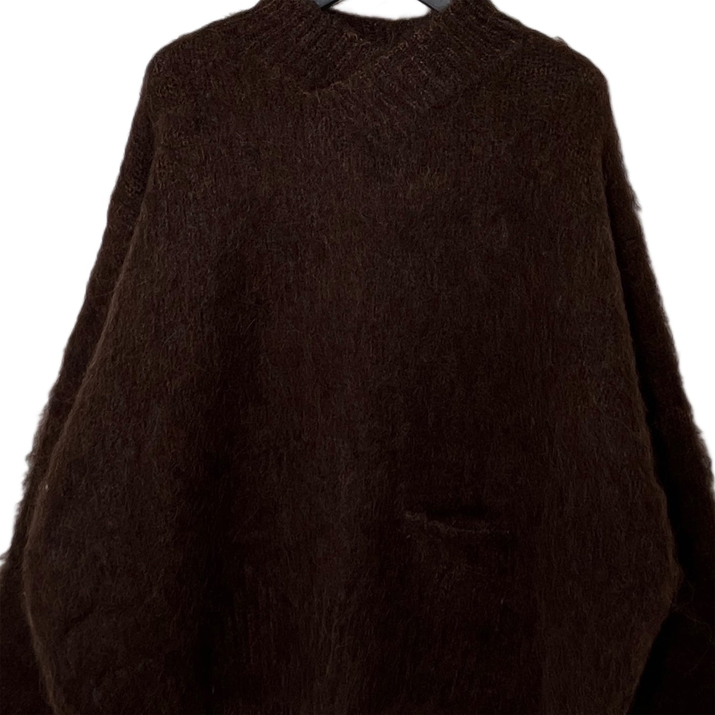【ohta】dark brown sweater knー00D