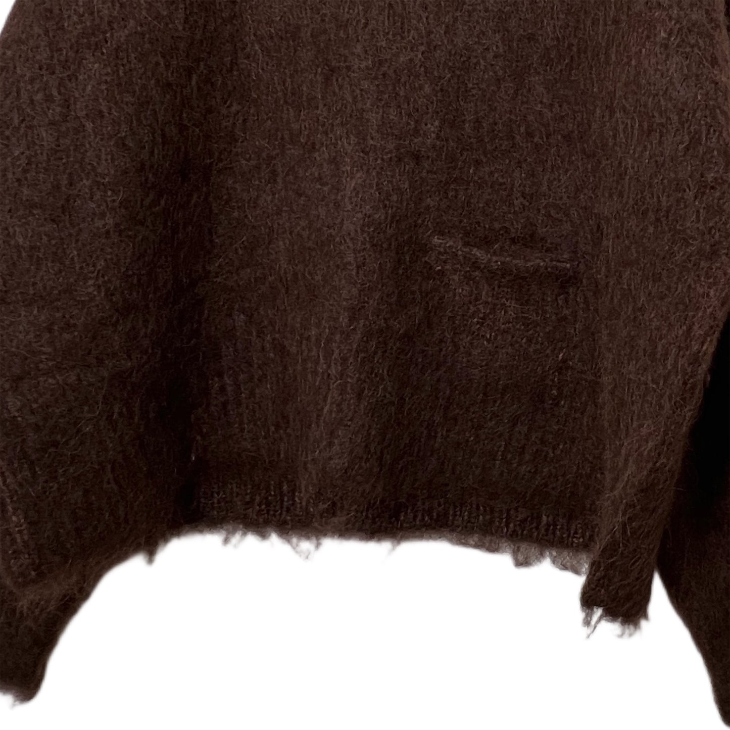 【ohta】dark brown sweater knー00D