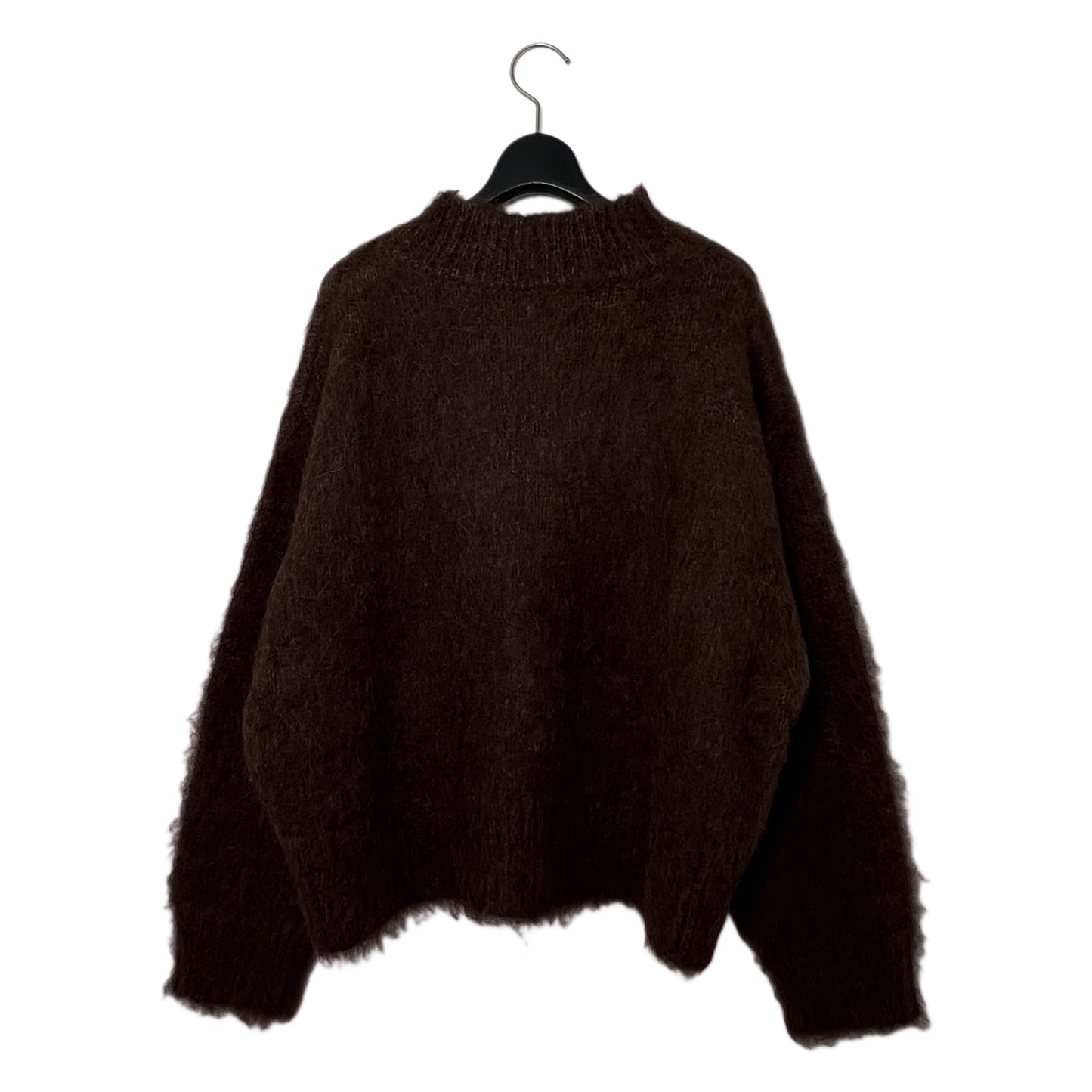 【ohta】dark brown sweater knー00D