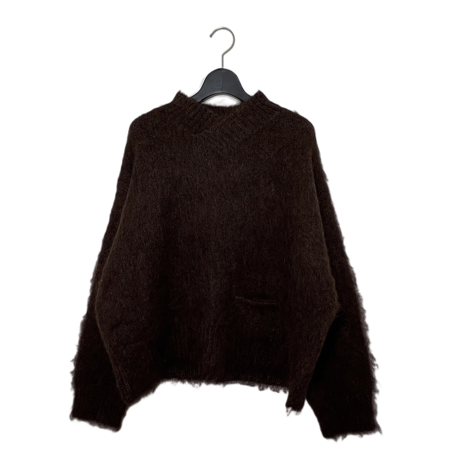 【ohta】dark brown sweater knー00D