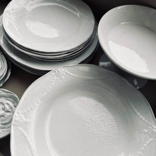 【Astier de Villatte】Cambridge Dessert プレート