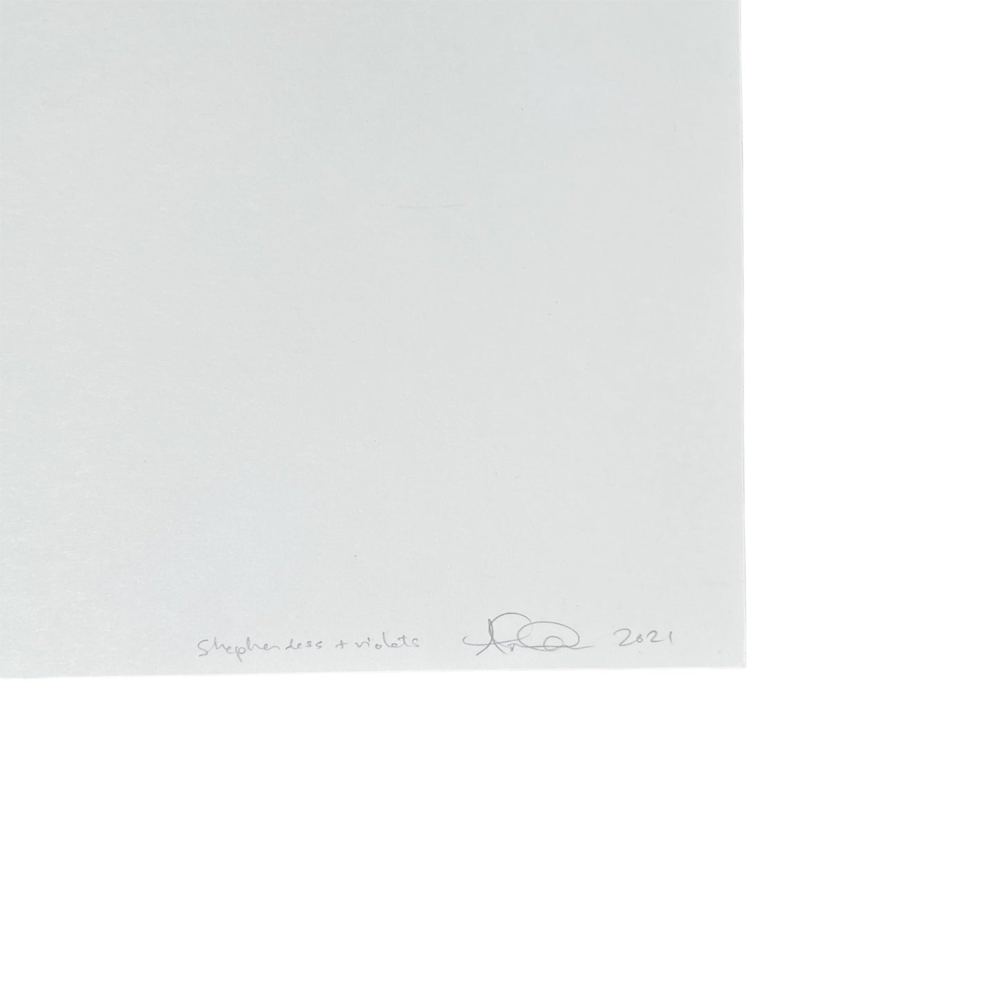 【Alison Owen】Hepherdess in Violets(& Boy in violets)_Collage